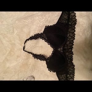 vs pink halter bralette